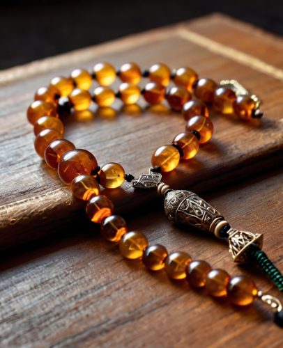 Leonardo_Kino_XL_A_stunning_closeup_of_an_Islamic_rosary_misba_0